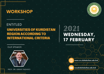 Universities of Kurdistan Region According to International Criteria