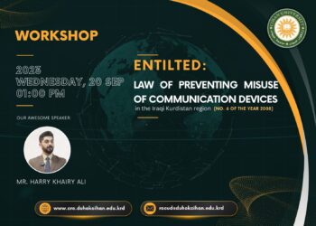 Law of Preventing Misuse of Communication Devices in the Iraqi Kurdistan Region No. 6 of the year 2008