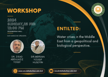 Water crises in the Middle East from a Geopolitical and Biological Perspective